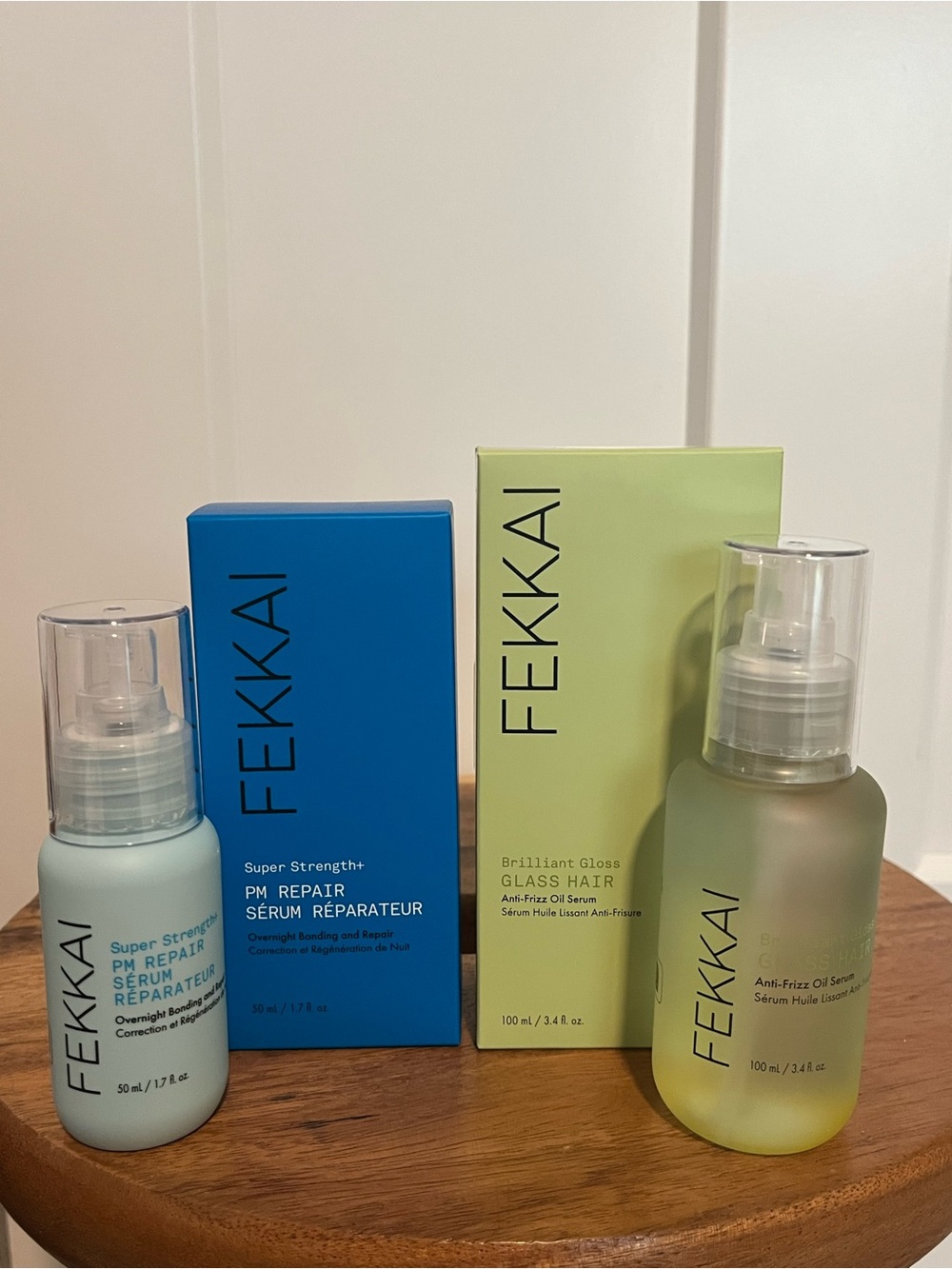 Fekkai PM Repair Serum & Brilliant Gloss Glass Hair Bundle